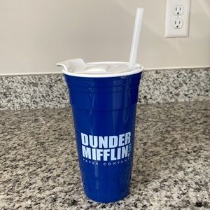 The Office Cup with Straw